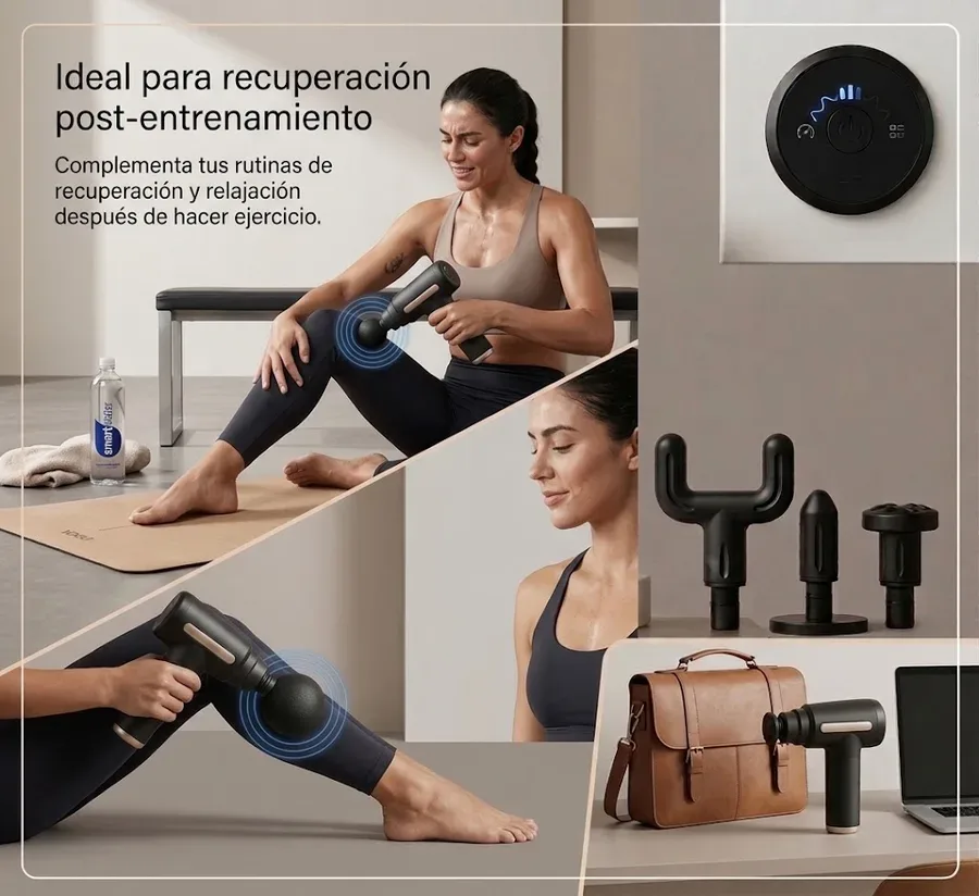 Ideal para recuperación post-entrenamiento